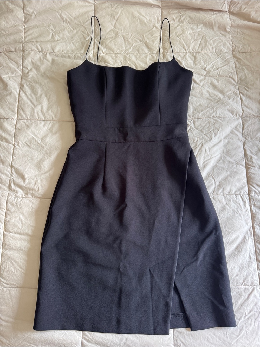 Lichi Black Spaghetti-Strap Dress